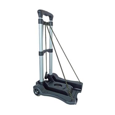 Imagem de Carrinho De Mão Multiuso Dobrável Compacto Suporta Até 40kg