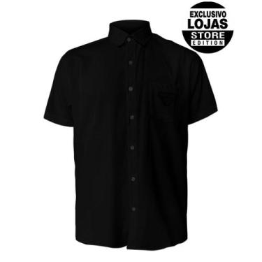 Imagem de Camisa Cyclone Tecido Stretch Comfort, Preto, GG