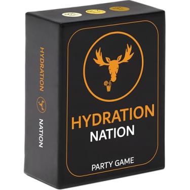 Imagem de HYDRATION NATION – Hilarious Party Game For Adults & Teens - Funny Board Game For Game Night With Friends And Family - Set Of 100 Cards - Bachelor Bachelorette Laugh Best Birthday Gift Idea