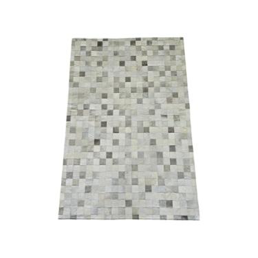 Imagem de Tapete de Couro Natural Vaca 2,00 x 1,50m (Cinza)