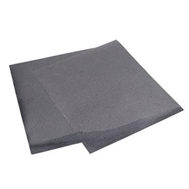 Imagem de Ainoli 2 peças de transferência de calor 30x25cm preto HTV transferência de calor ferro preto para máquina de prensa térmica de camisetas