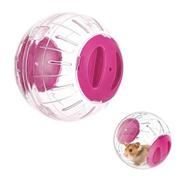 Imagem de Exercício de Hamster Brinquedo para Pequenos Animais Atividade Corrida e Caminhada Interativo Divertido Pet Adequado Ratos