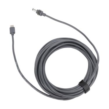 Imagem de Generic Cabo de Alimentação, Tipo C para DC, Conector de Metal Mais Grosso, Cabo de Carregamento 18AWG Plug and Play para Satélite (1,5 m)
