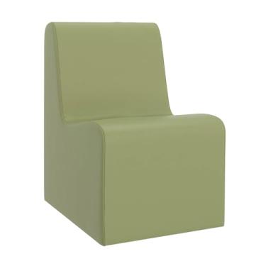 Imagem de Children's Factory Cadeira de contorno grande, cadeiras infantis mistas e combinadas, sofás, otomanos e cubos de canto, cheia de espuma e resistente à água, assento flexível para sala de aula, cadeira