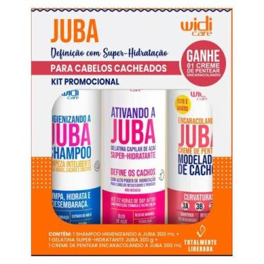 Imagem de Kit Juba Widi Care Encaracolando Shampoo 300ml + Gelatina 300g + Creme