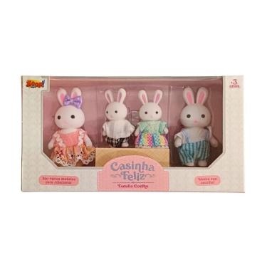 Imagem de Casinha Feliz Família Coelho - Zoop Toys