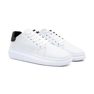 Imagem de Tênis Casual Masculino Sola Alta Urbano Streetwear Dia a Dia-Masculino