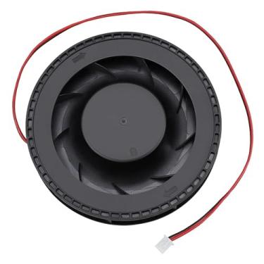 Imagem de 1 ventoinha de 24 V 100 mm x 25 mm Ventilador centrífugo 100 mm Ventilador radial de alta velocidade 10 cm 100 x 25 mm Ventilador de esfera dupla (24V 2Ball 4500RPM)