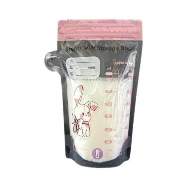 Imagem de Sacos De Armazenamento De Leite De 150ml Sem BPA, Pacote Com 40 Unidad