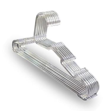 Imagem de Kit Cabides Infantis para organização de roupas para bebê crianças cabide infantil acrílico (20)