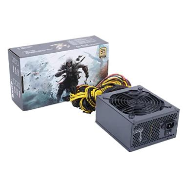 Imagem de ANZOAT Fonte de alimentação 2000W 2400W 2600W 180V-260V ATX ETH Bitcoin Mining 95% de eficiência suporta 8 placas de exibição GPU para BTC Bitcoin Miner (1800W a 2000W)