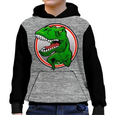 Imagem de Moletom de Dinossauro Infantil Dino UNISSEX Roupas blusa Cnz, 10