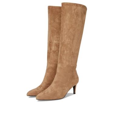 Imagem de Madden Girl Bota feminina Sabrinna cano médio, Tecido castanho-acastanhado, 40