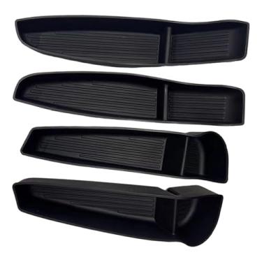 Imagem de KiBcsLic Conjunto de 4 peças de organizadores laterais para portas, forro protetor para bolsos de porta, acessórios compatíveis, peça de reposição, Style a