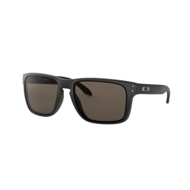 Imagem de Óculos de sol Oakley masculinos OO9417 Holbrook XL Square, preto fosco/cinza quente, 59 mm
