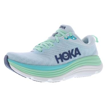 Imagem de HOKA ONE ONE Gaviota 5 feminino, Neve derretida/azul cielo, 39