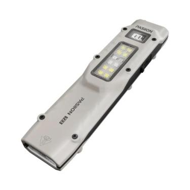 Imagem de Lanterna Tática EDC Recarregável Com Duplo Interruptor LED 8 Modos Dis