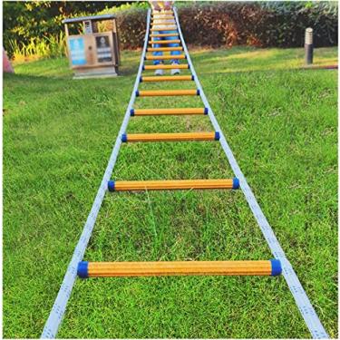 Imagem de Escada de corda de escape de incêndio de emergência - Escada de segurança para janelas e varandas de 2/3/4 andares, comprimento de 8 m, portátil, durável, fácil de usar - ideal para segurança