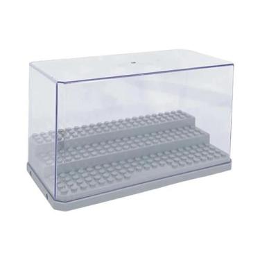 Imagem de Caixa De Exibição À Prova De Poeira Para Blocos De Montar De Natal Par