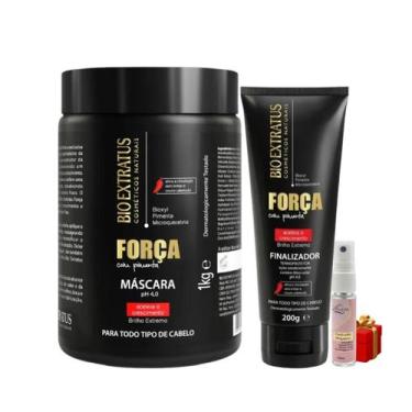 Imagem de Kit Força com pimenta 1 Máscara 1kg 1 Finalizador 200ml + Presente Lou