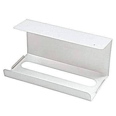 Imagem de Armário Porta-toalha de Papel Sob o Dispenser Sobre a Porta Rack Toalha Sem Furar Metal Ferro Econômico Espaço para Cozinhas Banheiros Quartos Garagens Oficinas