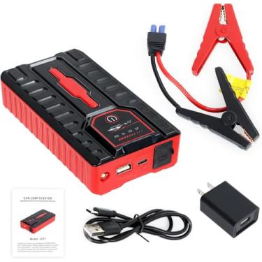 Imagem de Pacote De Energia De Arranque De Salto, 49800mah Car Jump Starter Bateria De Carro Booster Jump Starter Com Lanterna Led, Pacote De Salto Para Veículos De 12v Pickup Suv Motocicleta