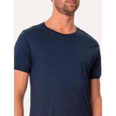 Imagem de Camiseta Aramis Masculina Jersey Algodão Pima Surton Azul Marinho-Masculino