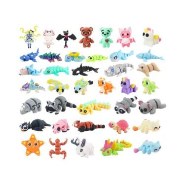 Imagem de Conjunto De Mini Fazenda De Animais, Brinquedos De Descompressão Com J