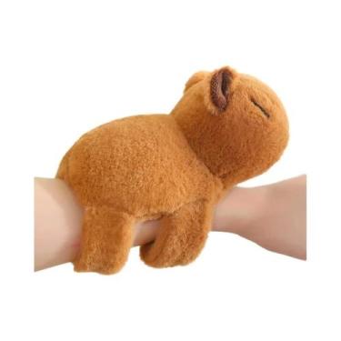 Imagem de Capivara brinquedo de pelúcia capivara anel brinquedo pulseira animal 