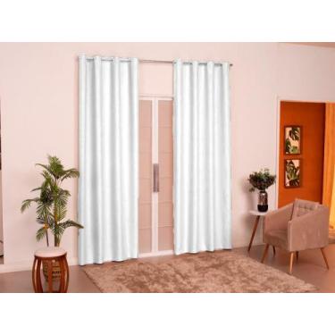 Imagem de Cortina antonella micropercal 180 fios tamanho 2,00 x 1,80 - morada do