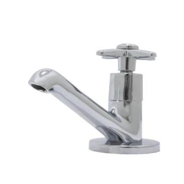Imagem de Torneira Lavatório Banheiro Bancada Pia Baixa Cromada Metal Luxo - Sho