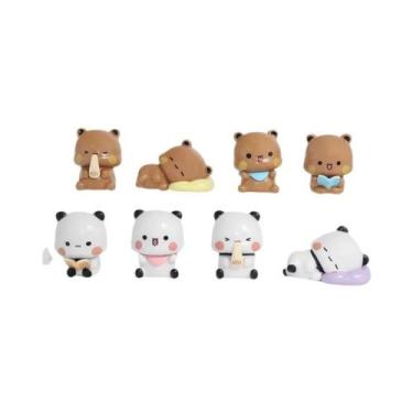 Imagem de Boneco De Urso Panda Kawaii, Brinquedo Colecionável Bubu Dudu, Decoraç