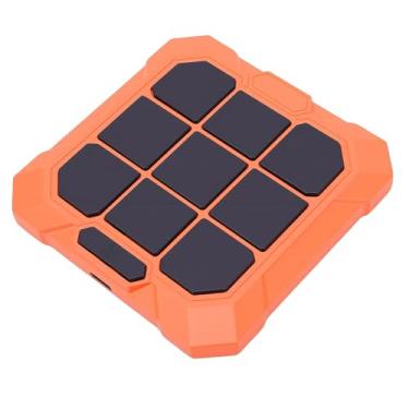 Imagem de Naroote Jogo de Dedo do pé Portátil 6 Em 1, Jogo de Memória Cerebral Recarregável Eletrônico Com Modo Silencioso, para Crianças e Adultos de 6 a 12 Anos (ORANGE)