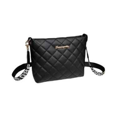 Imagem de Bolsa Mensageira Feminina Pequena Com Bordado, Bolsa De Ombro Com Corr