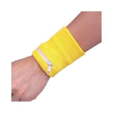 Imagem de Braçadeira Esportiva Para Corrida Com Bolso Com Zíper, Bolsa De Braço 