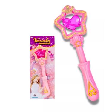 Imagem de Brinquedo Varinha Encantada Com Luz e Som Polibrinq - BP3001