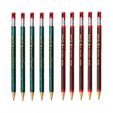 Imagem de Conjunto De Lápis Mecânicos 2B 2.0mm Com Apontador, Material Escolar K