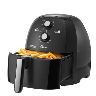 Imagem de Midea Fritadeira Airfryer Sem Óleo 5,3L,220V, 1700W Preto FRB50P