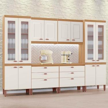 Imagem de Cozinha Patricia Modulada Composta por 06 módulos 100% MDF Tuboarte co