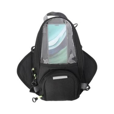 Imagem de Bolsa Magnética Universal Preta Reforçada Nomad Para Motocicletas Crui