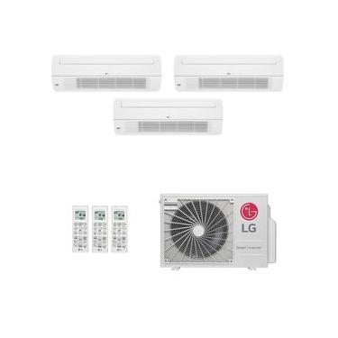 Imagem de Ar-Condicionado Multi Split Inverter LG 24.000 (1x Evap Cassete 1 Via 7.000 + 2x Evap Cassete 1 Via 12.000) Só Frio 220V