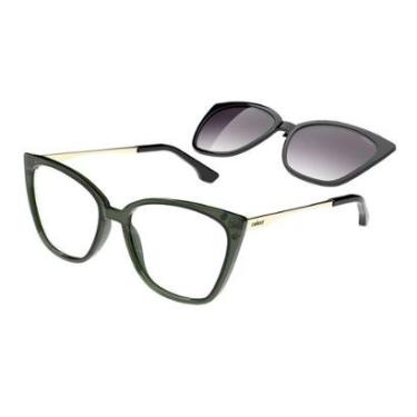 Imagem de Armação De Óculos Colcci Bandy 4 C6188kcv57 Verde Translúcido cat1-Feminino