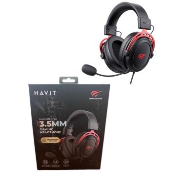 Imagem de Headset Gamer Havit Gt-h756d Com Fio P2 Com Microfone Preto