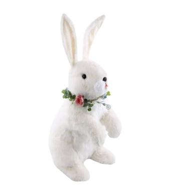 Imagem de Coelho De Pascoa Doce Vício Branco 56cm 1Unid 1070605