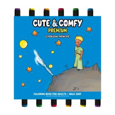 Imagem de Livro - Coleção Cute & Comfy - Premium Edition - Livro de Colorir Adul