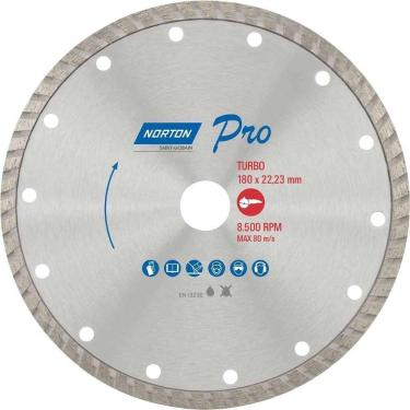 Imagem de Disco De Corte Diamantado, Turbo, 180 Mm, Furo 22,2 Mm, 70184645784 Norton Ostenvonder