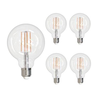 Imagem de Lâmpada Led Avant Retro Clear G95 9W 4000k E27 Bivolt 5 Und