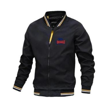 Imagem de Jaqueta Masculina À Prova De Vento Com Gola Alta LONSDALE, Moda Primav