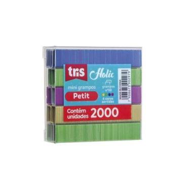 Imagem de Grampo Colorido N10 2000un Tris