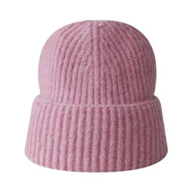 Imagem de Gorro Feminino De Lã Quente Com Orelhas De Gato, Estilo Coreano, Para 